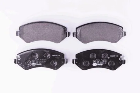 Тормозные колодки дисковые, комплект HELLA 8DB 355 010-051