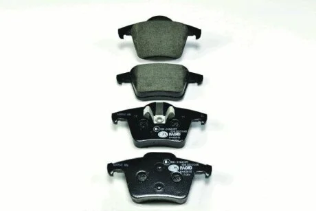 Тормозные колодки дисковые, комплект HELLA 8DB 355 010-801