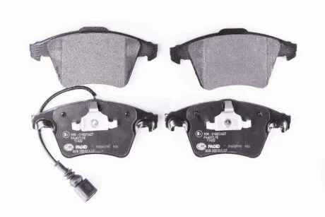 Тормозные колодки дисковые, комплект HELLA 8DB 355 011-171