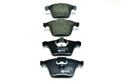 Тормозные колодки дисковые, комплект HELLA 8DB 355 011-721