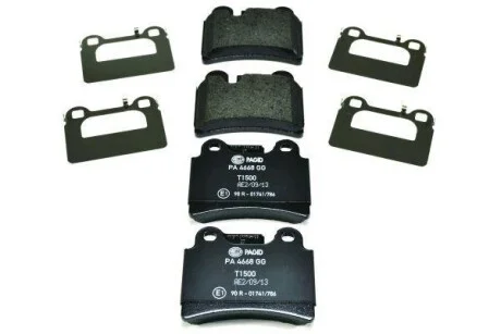 Тормозные колодки дисковые, комплект HELLA 8DB 355 011-861