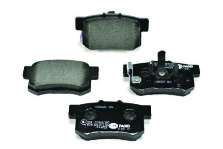 Тормозные колодки дисковые, комплект HELLA 8DB 355 012-061