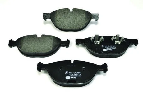 Тормозные колодки дисковые, комплект HELLA 8DB 355 012-661