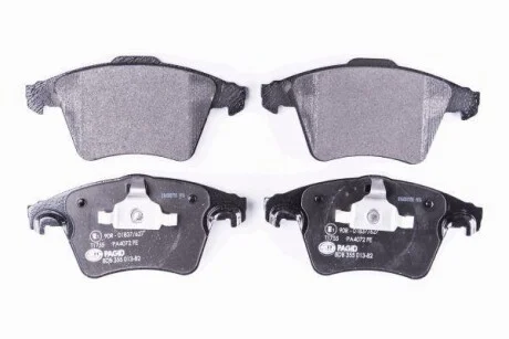 Тормозные колодки дисковые, комплект HELLA 8DB 355 013-821