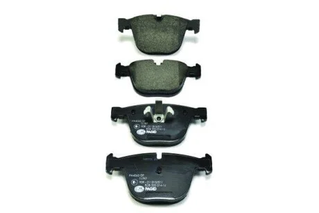 Тормозные колодки дисковые, комплект HELLA 8DB 355 014-141