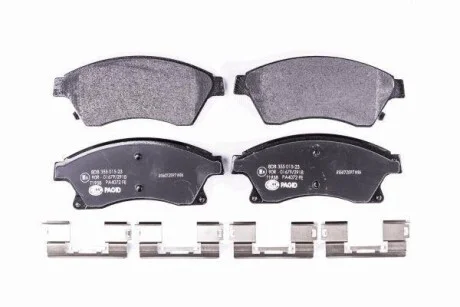 Тормозные колодки дисковые, комплект HELLA 8DB 355 015-231