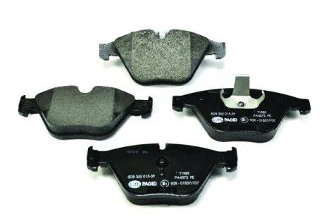 Колодки гальмівні дискові комплект; передн. HELLA 8DB355015391