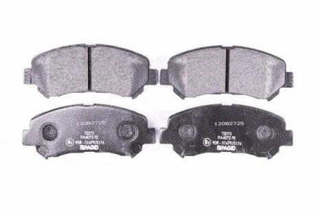 Тормозные колодки дисковые, комплект HELLA 8DB 355 015-911