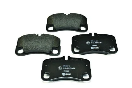 Тормозные колодки дисковые, комплект HELLA 8DB 355 016-051