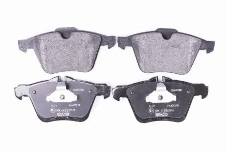 Тормозные колодки дисковые, комплект HELLA 8DB 355 016-291
