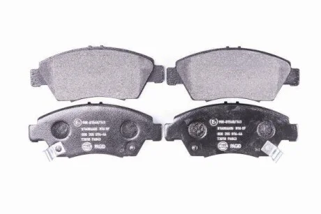 Тормозные колодки дисковые, комплект HELLA 8DB 355 016-461