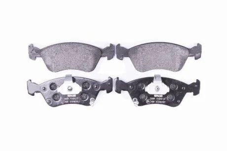 Тормозные колодки дисковые, комплект HELLA 8DB 355 016-981