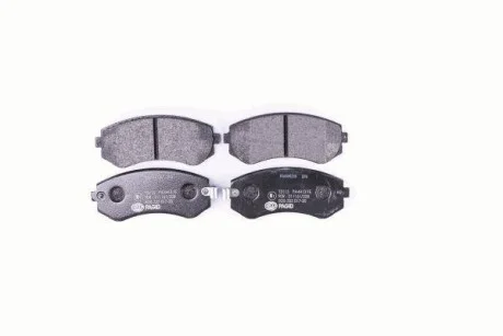 Тормозные колодки дисковые, комплект HELLA 8DB 355 017-201