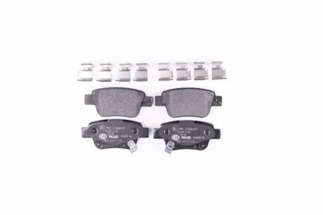Тормозные колодки дисковые, комплект HELLA 8DB 355 017-331