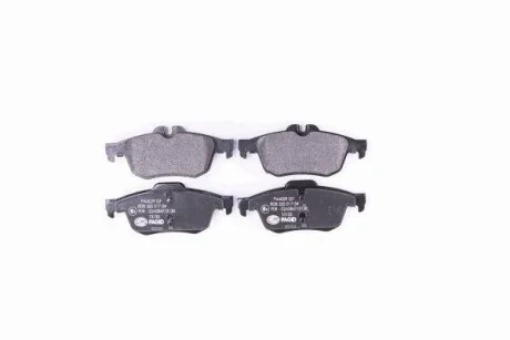 Тормозные колодки дисковые, комплект HELLA 8DB 355 017-341