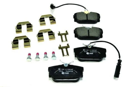 Тормозные колодки дисковые, комплект HELLA 8DB 355 018-571