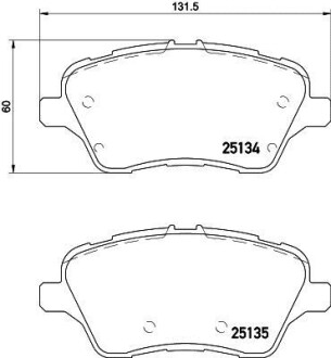 Тормозные колодки дисковые, комплект HELLA 8DB 355 020-621