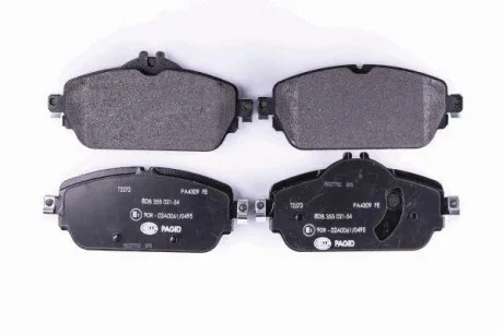 Тормозные колодки дисковые, комплект HELLA 8DB 355 021-541