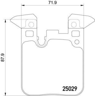 Тормозные колодки дисковые, комплект HELLA 8DB 355 021-611