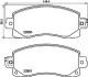 Тормозные колодки дисковые, комплект HELLA 8DB 355 039-161 (фото 1)