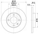 Диск тормозной HELLA 8DD 355 100-131 (фото 1)