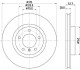 Диск тормозной HELLA 8DD 355 104-111 (фото 1)