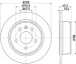 Диск тормозной HELLA 8DD 355 104-541 (фото 1)