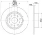 Диск тормозной HELLA 8DD 355 106-381 (фото 1)