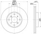 Диск тормозной HELLA 8DD 355 108-131 (фото 1)