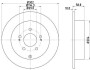 Диск тормозной HELLA 8DD 355 118-801 (фото 1)