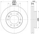 Диск тормозной HELLA 8DD 355 119-211 (фото 1)