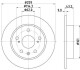 Диск тормозной HELLA 8DD 355 120-531 (фото 1)