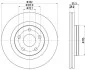 Диск тормозной HELLA 8DD 355 123-141 (фото 1)