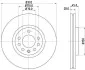 Диск тормозной HELLA 8DD 355 127-831 (фото 1)