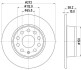 Диск тормозной HELLA 8DD 355 131-811 (фото 1)