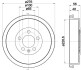 Тормозной барабан HELLA 8DT 355 303-081 (фото 4)