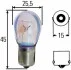 Лампа накаливания P21W 12V 21W HELLA 8GA 002 073-123 (фото 1)