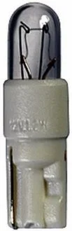 Лампа накаливания, T5 12V 1,2W W 2 x 4,6d white HELLA 8GA007997011