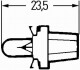 Лампочка накаливания BAX 12V 2W HELLA 8GA 007 997-081 (фото 2)