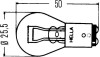 Лампа накаливания P21/5W 24V 21/5W HELLA 8GD 002 078-011 (фото 2)