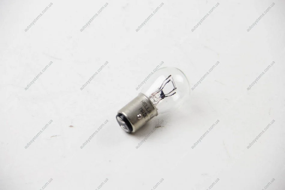 Лампа розжарювання, P21/4W 12V BAZ 15d HELLA 8GD004772121 (фото 1)