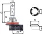 Лампа накаливания HEAVY DUTY H11 24V 70W PGJ19-2 HELLA 8GH008358241 (фото 1)