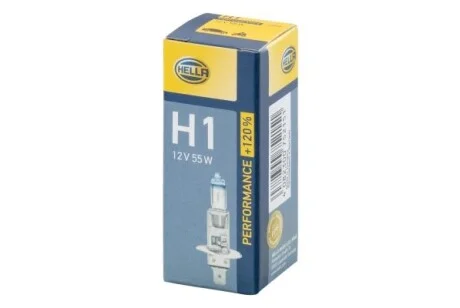 Лампа галогенная 12В H1 55Вт HELLA 8GH 223 498-011