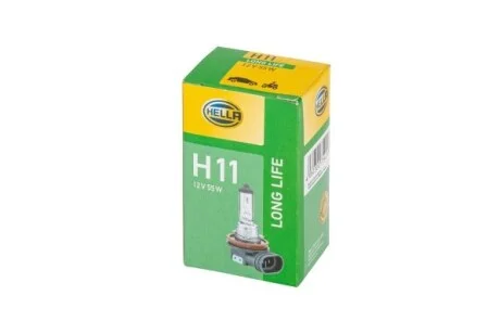 Лампа галогенная 12В H11 55Вт HELLA 8GH 223 498-351
