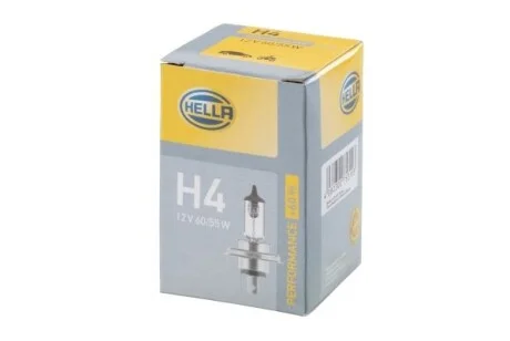 Лампа галогенная 12В H4 60/65Вт HELLA 8GJ 223 498-221