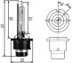 Лампа ксеноновая D2S 85V 35W HELLA 8GS 007 949-251 (фото 1)