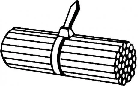 Хомут (100 шт) HELLA 8HL717962-041