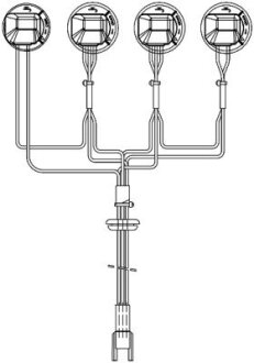 Кабель соединительный HELLA 8KA 155 372-001