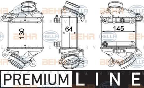 Интеркулер HELLA 8ML 376 746-441
