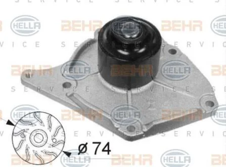 Помпа водяная HELLA 8MP 376 800-514